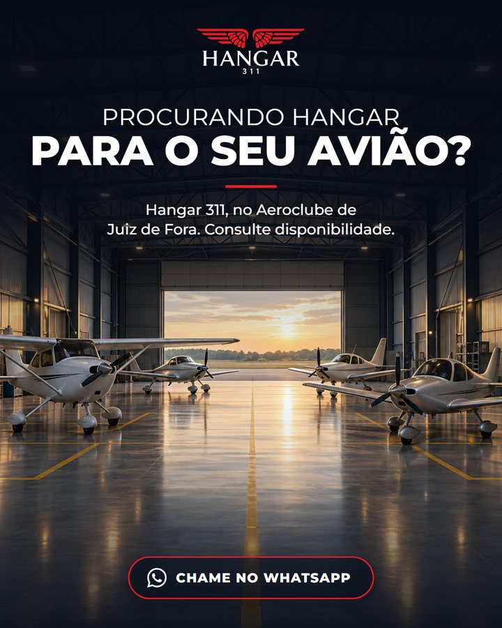 Procurando hangar para o seu avião?