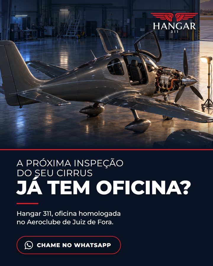 A próxima inspeção do seu Cirrus já tem oficina?