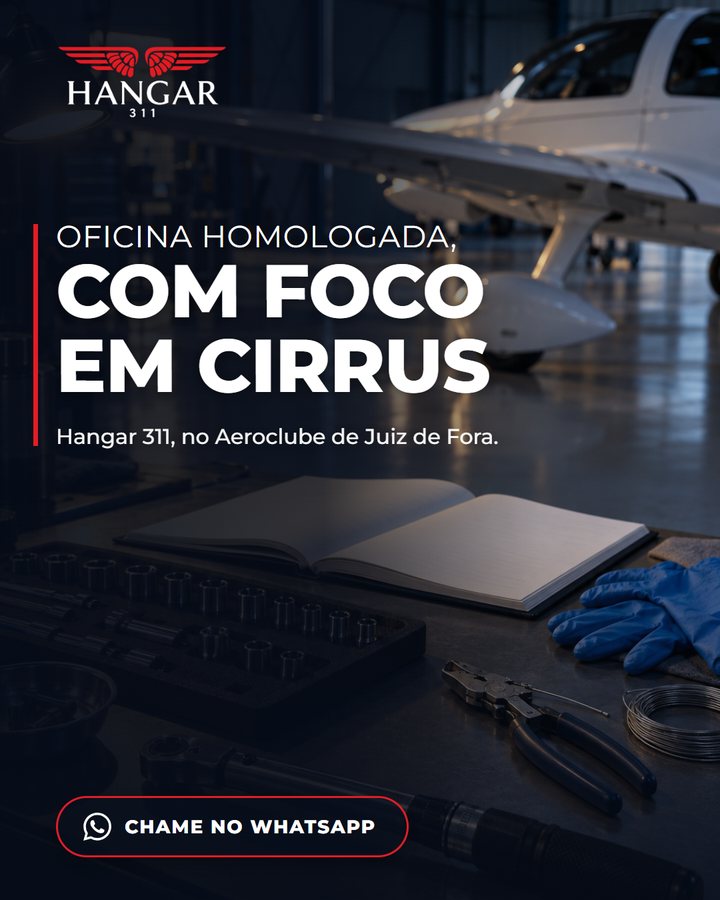 Oficina homologada, com foco em Cirrus